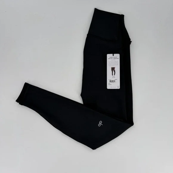 ALO 7/8 High-Waist Airlift Legging SIZE XXS Black NWT - Picture 2 of 6